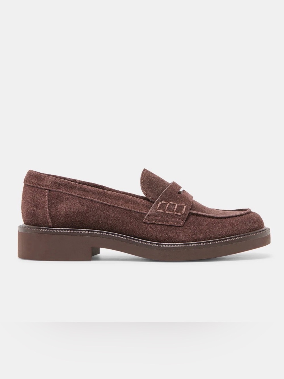 dolce vita brown suede tiggy loafers